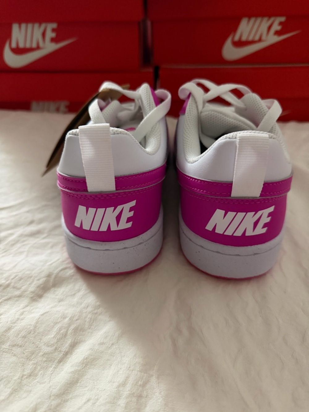 Nike 7Y 8.5W COURT BOROUGH LOW RECRAFT (GS) - Picture 5 of 7